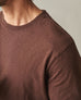 Men's Premium Slub Crew Tee Long Sleeve - Chicory Coffee